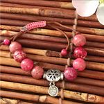 Silpada  Jasper & Cord Bracelet. Sliding clasp. Photo 1