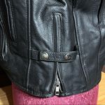 Vintage Unik Genuine Leather Coat Size M Photo 10