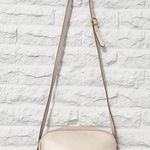 Salvatore Ferragamo Vintage Ivory Bone Leather Signature Crossbody Bag Photo 4