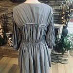 Angel Sleeved Tunic Dress in Charcoal Gray Size M Photo 1