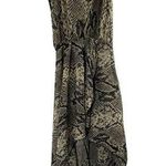 Love Women's Snake Print Shear Dress Tan Size undefined Photo 0