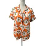 NWT Hello Mello Lazy Daisy Lounge Top Loungewear S/M Colorful Comfy Orange Size undefined Photo 1