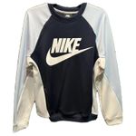 Nike Sweatshirt Women Small Graphic Colorblock Crew Neck Pullover Photo 12