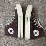 Converse Brown  High-Top Platform Photo 2