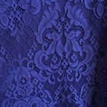 Dear Moon Dress Juniors Size 5 Blue Lace Mini Sheath Party Cocktail NWT Photo 2