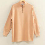 Double Zero Half Zip Scuba Mini Dress Photo 0