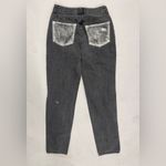 BDG Urban Outfitters Black Distressed Mom Denim Jeans - Size 27 Photo 1