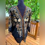 Dressy women’s blouse🌹 Black Size L Photo 2