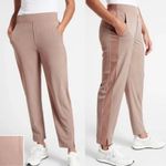 Athleta Women’s Textured Brooklyn Pull On Ankle Pants in Camo Mocha Latte 20 Photo 1