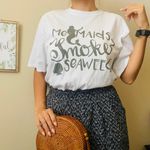 Mermaids smoke seaweed white tee Size XL Photo 1