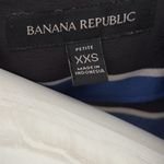 Banana Republic BR striped boat neck dressy office top XXS petite Photo 7