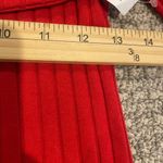 Old Navy NWT  Dress Womens Medium Red Off Shoulder Ribbed Knit Maxi Holiday Long Photo 5