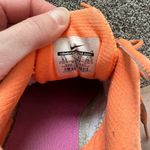 Nike  Gray and Orange Athletic Training Shoes Photo 5