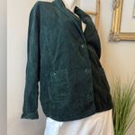 Poetry DOUBLE BREASTED Green Corduroy Jacket Size 14 Photo 2