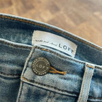 Loft high rise long jean Shorts Photo 6