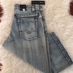 Miste Blue distressed long jean denim shorts‎ Size 32 Photo 0