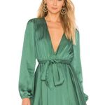 Lovers + Friends  Ivy Long Sleeve Mini Dress in Emerald Green NWOT Size XS Photo 0
