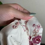 Live to be spoiled 🛎️ 5/$20  Floral Dainty Polka Dot Asymmetrical Mini Dress XS Photo 9