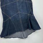 American Vintage Vintage Y2K Denim Midi Skirt Size 12 Whimsical Streetwear Early 2000s Photo 4