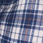 Kori Plaid Mini Skirt Womans Large Brushed Blue Acadamia Preppy Twee Photo 4