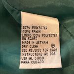 Le Suit Petite 12P Green Skirt Suit Old Money Classic Holiday Elegant Church Photo 7