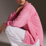 Pilcro Anthropologie  Boyfriend Buttondown Pink size L Photo 1