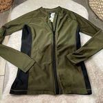 TSLA Upf 50 Rashguard Zip Up Long Sleeve Top Size XS Photo 0