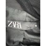 ZARA Women's Cropped Black Boxy Blazer XS Career Professional Photo 3