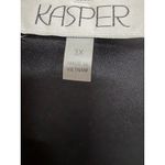 Kasper  Faux Wrap Dress Womens Size 3X V-Neck 3/4 Sleeves Paisley NWT Formal Photo 4