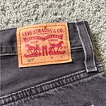 Levi's Levi’s 501 Black Cut Off Jean Shorts Button Fly Denim High Rise Womens Size 28 Photo 11