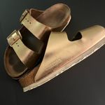 Birkenstock  gold Arizona sandals women’s 40 Photo 3