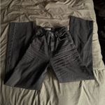 ZARA  Wide-Leg High-Rise Jeans Raw Hem Photo 1