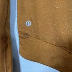 Lululemon Women 2 Gold Spiced Bronze White Squad Goals Hoodie Shirt Pocket Photo 6