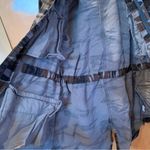 Lucky Brand Camo Jacket Denim Weight Size Medium Detachable Hood Photo 5