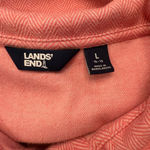 Lands' End  Knit Pullover Sweatshirt‎ Size Large (14-16) Pink Photo 3