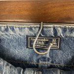 Abercrombie & Fitch New Paperbag Waist Mom high rise Jeans size 14 Photo 3