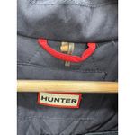 Hunter Women's Navy Blue Quilted Long Sleeve Collared Jacket Size 4 Photo 4