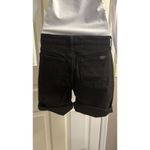 7 For All Mankind - Jen7 Black Bermuda Shorts- Size 6 Photo 1