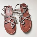 Arizona Jeans Arizona Jean Company Women's Jewel Embellished Sandals Sz 7 Photo 4