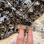 Xhilaration Sleepwear Navy and Gray Geometric Print Drawstring Short Medium Photo 4