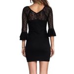 Free People Size Small City Girl Black Bodycon Mini Dress Photo 1