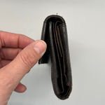 Fendi  Zucca Print Canvas Leather Trim‎ Bi Fold Wallet Brown Authentic Designer Photo 8