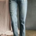 Free People NEW Acadia High Rise distressed Button Fly Jeans 28 Photo 2
