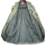 CAbi Guinevere Tapestry Brocade Coat Floral Blazer Jacket Light Blue Women's 4 Photo 2