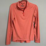 Adidas NWOT Climalite Running Women's Peach Long Sleeve Top Small Photo 2