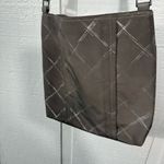 Vera Bradley Nylon Crossbody Shoulder Bag Purse With Silver diamond Patt… Photo 10