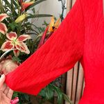 Anthropologie  Maeve Juliet Corseted Dress in Red Photo 5