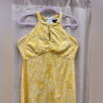 Ann Taylor  Strapless Yellow Dress Photo 8