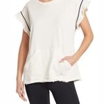 Free People  White Away With The Wind Top Sz S Photo 0