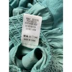 Mustard Seed  Boutique Boho  Blue  Deep- V Fitted Blouse Sz: Medium‎ Photo 7